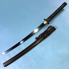 Wakizashi 1095 Carbon Steel Sword Hira Zukuri