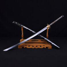 Samurai Dragon Katana Carbon Full Tang Blade