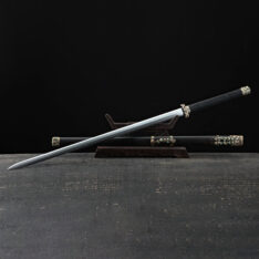 Qin Dynasty Jian Sword Chihu Folded Steel